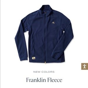 Tracksmith Franklin Fleece M jacket in navy